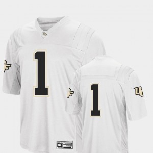 Men's UCF Knights College Football White #1 Authentic Jersey 878413-443