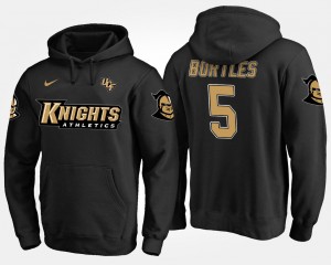 Men's UCF Knights Name and Number Black Blake Bortles #5 Hoodie 115406-721