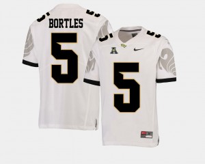 Men's UCF Knights College Football White Blake Bortles #5 American Athletic Conference Jersey 543283-307