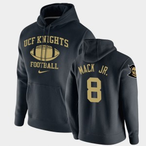 Men's UCF Knights Retro Football Black Darriel Mack Jr. #8 Pullover Hoodie 693565-998
