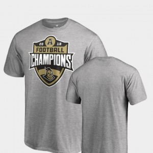 Men's UCF Knights 2018 AAC Football Champions Heather Gray Big & Tall T-Shirt 357306-994
