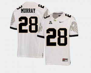 Men's UCF Knights College Football White Latavius Murray #28 American Athletic Conference Jersey 305326-244