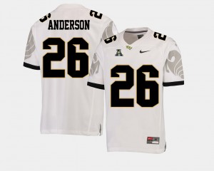 Men's UCF Knights College Football White Otis Anderson #26 American Athletic Conference Jersey 993722-571