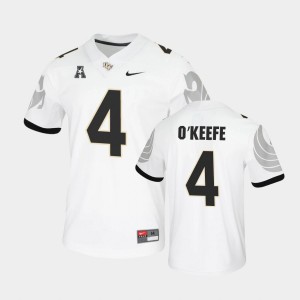 Men's UCF Knights College Football White Ryan O'Keefe #4 Untouchable Game Jersey 874940-476