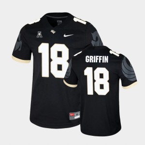 Men's UCF Knights College Football Black Shaquem Griffin #18 Game Jersey 891179-509