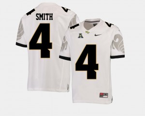 Men's UCF Knights College Football White Tre'Quan Smith #4 American Athletic Conference Jersey 345920-965