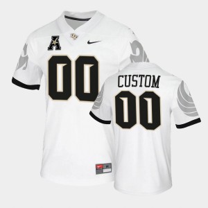 Men's UCF Knights College Football White Custom #00 Jersey 902851-344