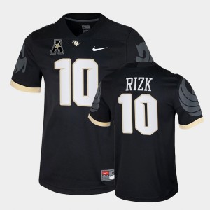 Men's UCF Knights College Football Black Dylan Rizk #10 Jersey 787047-598