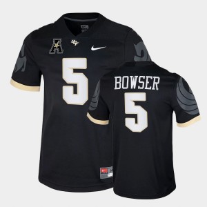 Men's UCF Knights College Football Black Isaiah Bowser #5 Jersey 228889-672