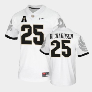 Men's UCF Knights College Football White Johnny Richardson #25 Jersey 407608-263