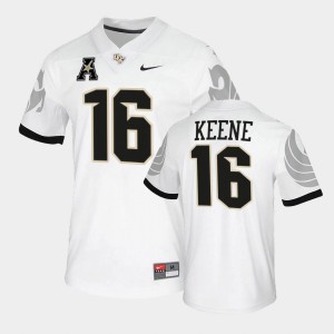 Men's UCF Knights College Football White Mikey Keene #16 Jersey 521236-119