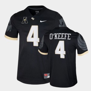 Men's UCF Knights College Football Black Ryan O'Keefe #4 Jersey 866928-360